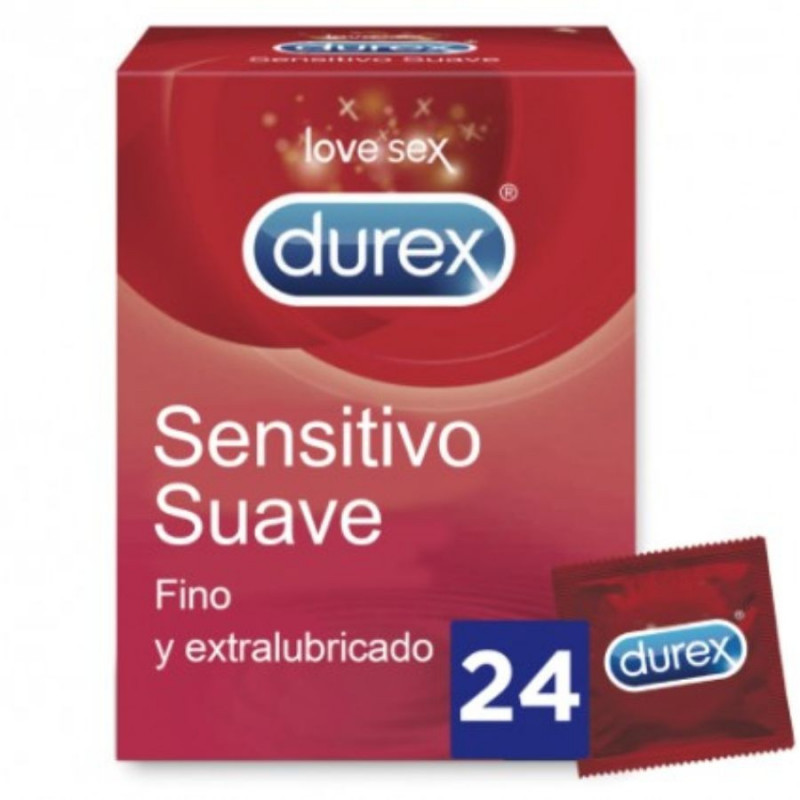 DUREX - PRESERVATIVOS PARA PERSONAS SENSIBLES 24 UNIDADES