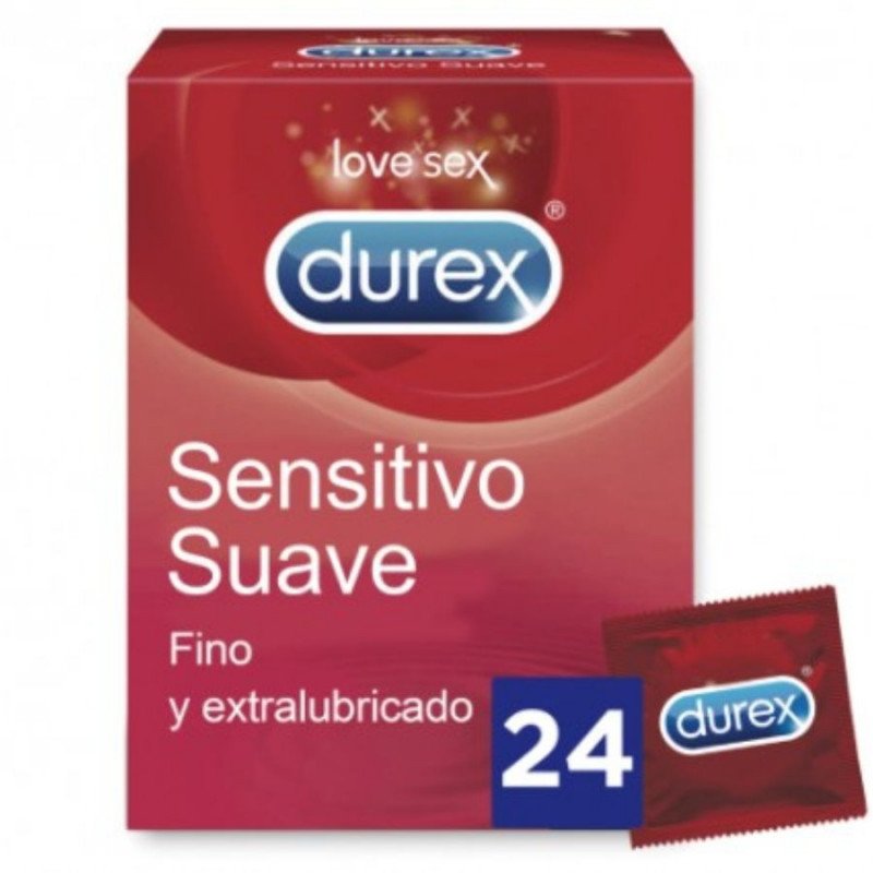 DUREX - PRESERVATIVOS PARA PERSONAS SENSIBLES 24 UNIDADES