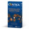 CONTROL - PRESERVATIVOS DE CHOCOLATE ADAPTA 12 UNIDADES