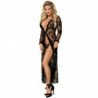 SUBBLIME - BABYDOLL PEIGNOIR CON DISEÑO FLORAL TALLA ÚNICA