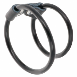 DARKEST - ANILLO PARA PENE DOBLEMENTE FLEXIBLE