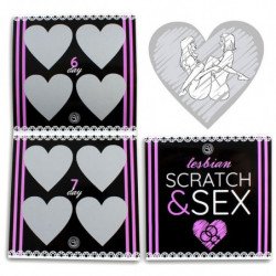SECRETPLAY - JUEGO DE RASCADO Y SEXO PARA PAREJAS: POSICIONES LÉSBICAS (ES/EN/FR/PT/DE)