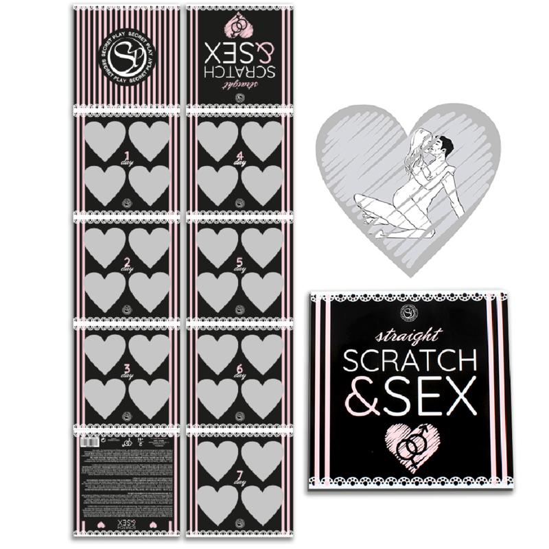 SECRETPLAY - JUEGO DE RASCA Y GANA Y SEXO PARA PAREJAS HETEROSEXUALES (ES/EN/FR/PT/DE)