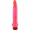SEVEN CREATIONS - VIBRADOR ANAL ROSA FINO DE GELATINA