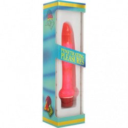 SEVEN CREATIONS - VIBRADOR ANAL ROSA FINO DE GELATINA