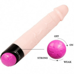 BAILE - VIBRACIÓN Y ROTACIÓN SEXUAL COLORIDA DE 24 CM