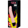 BAILE - VIBRACIÓN Y ROTACIÓN SEXUAL COLORIDA DE 24 CM