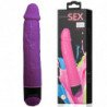 COLORFUL SEX VIBRADOR REALISTICO LILA 23 CM