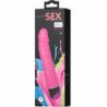 COLORFUL SEX VIBRADOR REALISTICO ROSA 23 CM