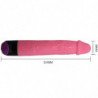 COLORFUL SEX VIBRADOR REALISTICO ROSA 23 CM