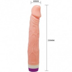 BAILE - VIBRADOR NATURAL REALISTA DE 22 CM