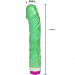 WAVES OF PLEASURE VIBRADOR VERDE 23 CM