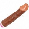 BAILE - VIBRADOR ONDAS DE PLACER 23 CM MARRÓN