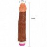 BAILE - VIBRADOR ONDAS DE PLACER 23 CM MARRÓN