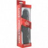 SEVEN CREATIONS - VIBRADOR NEGRO DE PLACERES PERFECTOS DE 22 CM