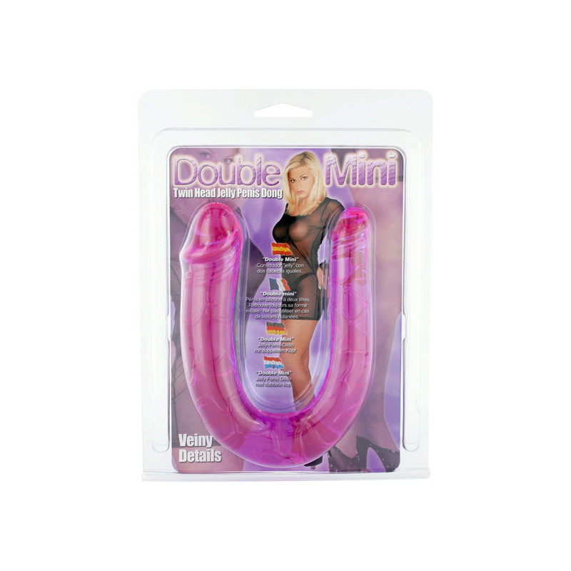 SEVEN CREATIONS - PENE CON DOS CABEZAS DE GELATINA FLEXIBLES