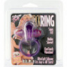 SEVEN CREATIONS - ANILLO VIBRADOR DE SILICONA LILA