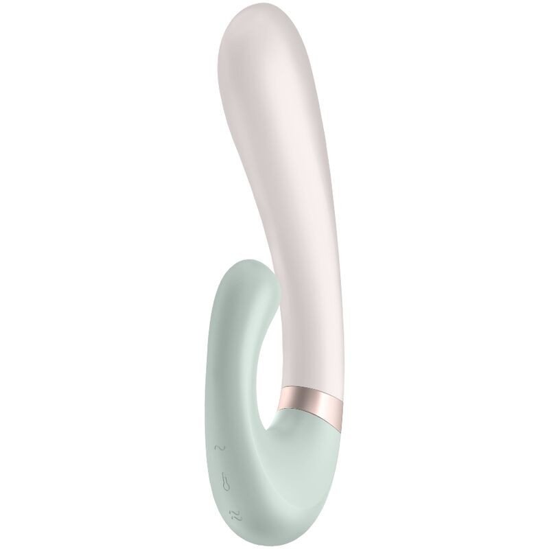SATISFACTOR - APLICACIÓN DE VIBRADOR DE ONDAS DE CALOR BLANCO