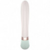 SATISFYER - APLICACIÓN DE VIBRADOR DE ONDAS DE CALOR BLANCO