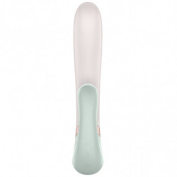 SATISFYER - APLICACIÓN DE VIBRADOR DE ONDAS DE CALOR BLANCO
