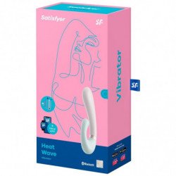 SATISFACTOR - APLICACIÓN DE VIBRADOR DE ONDAS DE CALOR BLANCO