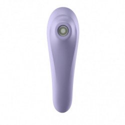 SATISFACTOR - VIBRADOR DE PULSOS DE AIRE DE DOBLE PLACER MALVA