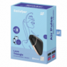 SATISFACTOR - ESTIMULADOR Y VIBRADOR DE PULSO DE AIRE TRIÁNGULO DE AMOR NEGRO