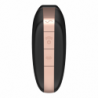 SATISFACTOR - ESTIMULADOR Y VIBRADOR DE PULSO DE AIRE TRIÁNGULO DE AMOR NEGRO