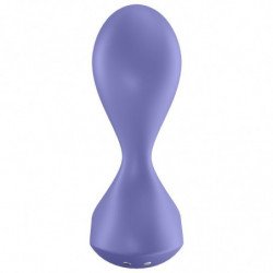 SATISFYER SWEET SEAL PLUG VIBRADOR - LILA