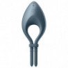 SATISFACTOR - APLICACIÓN DE VIBRADOR DE ANILLO BULLSEYE GRIS