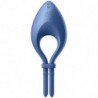 SATISFACTOR - APLICACIÓN DE VIBRADOR DE ANILLO BULLSEYE AZUL