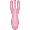 SATISFYER THREESOME 4 VIBRADOR - ROSA