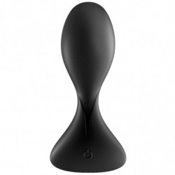 SATISFYER - APLICACIÓN DE ENCHUFES VIBRADORES DE TENDENCIA NEGRO