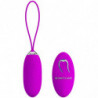 PRETTY LOVE - HUEVO VIBRATORIO JOANNA CON CONTROL REMOTO Y 12 MODOS