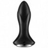 SATISFYER ROTATOR PLUG 1+ PLUG VIBRADOR - NEGRO