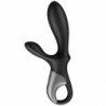 SATISFACTOR - VIBRADOR ANAL HEAT CLIMAX+ NEGRO
