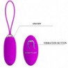 PRETTY LOVE - HUEVO VIBRATORIO JOANNA CON CONTROL REMOTO Y 12 MODOS