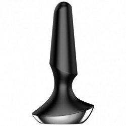 SATISFACTOR - PLUG ILICIOUS 2 VIBRADORES NEGROS