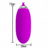 PRETTY LOVE - HUEVO VIBRATORIO JOANNA CON CONTROL REMOTO Y 12 MODOS