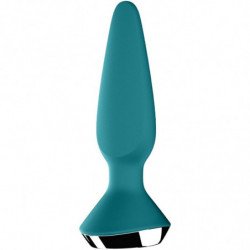 SATISFACTOR - PLUG ILICIOUS 1 PLUG VIBRATOR VERDE