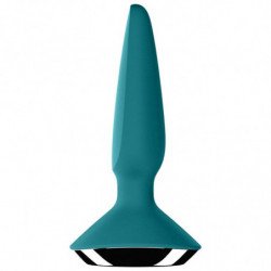 SATISFACTOR - PLUG ILICIOUS 1 PLUG VIBRATOR VERDE