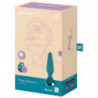 SATISFYER - PLUG ILICIOUS 1 PLUG VIBRATOR VERDE