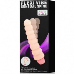 BAILE - FLEXI VIBE VIBRADOR FLEXIBLE SENSUAL PARA LA COLUMNA VERTEBRAL 19 CM