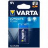 VARTA LONGLIFE POWER PILA ALCALINA 9V LR61 BLISTER*1