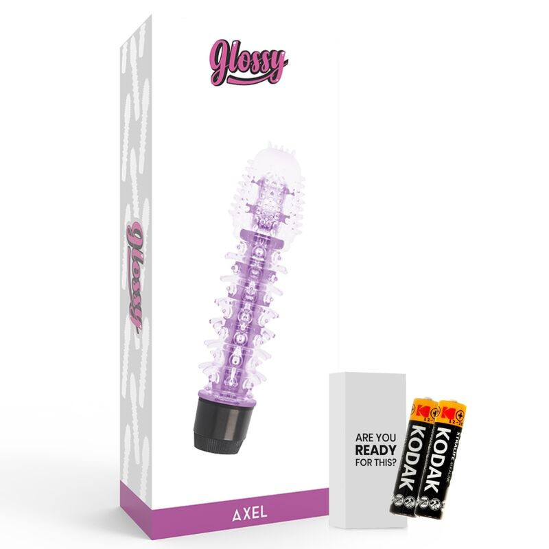 GLOSSY - VIBRADOR AXEL LILA