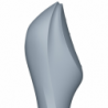 SATISFACTOR - CURVY TRINITY 3 VIBRADOR DE PULSO DE AIRE GRIS