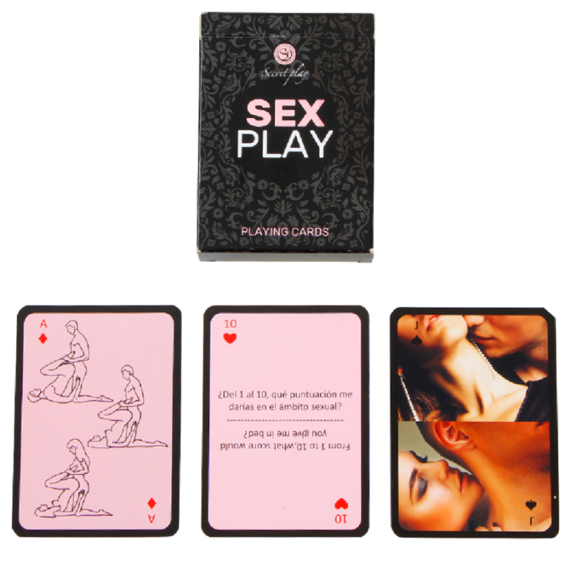 SECRETPLAY - JUEGO DE CARTAS CON JUEGOS SEXUALES (ES/EN)