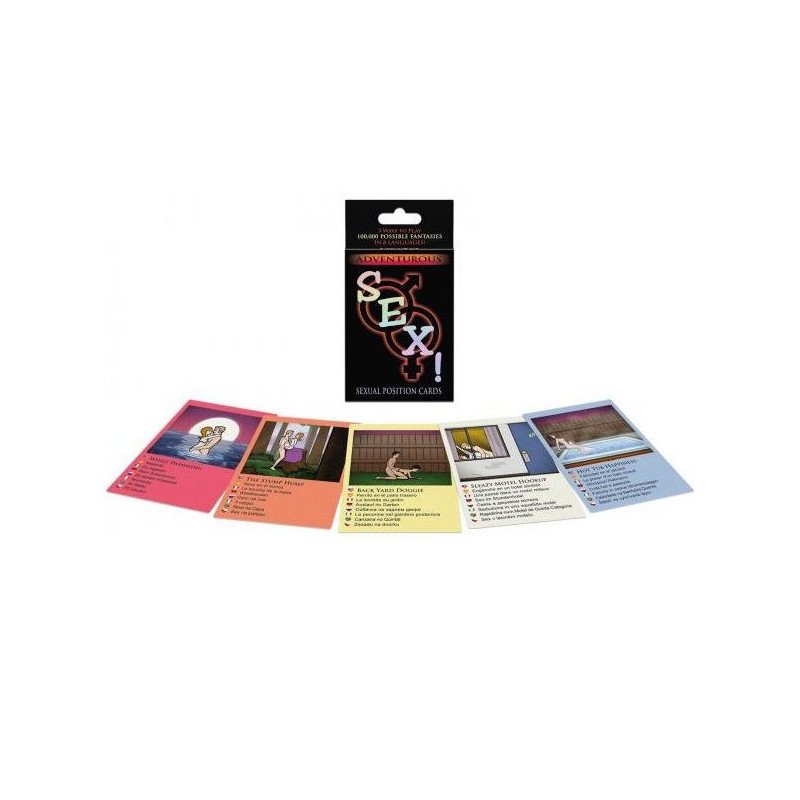 KHEPER GAMES - ¡SEXO AVENTURERO! JUEGO DE CARTAS