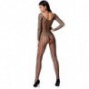 PASIÓN - BODY STOCKING PARA MUJER BS068 NEGRO TALLA ÚNICA