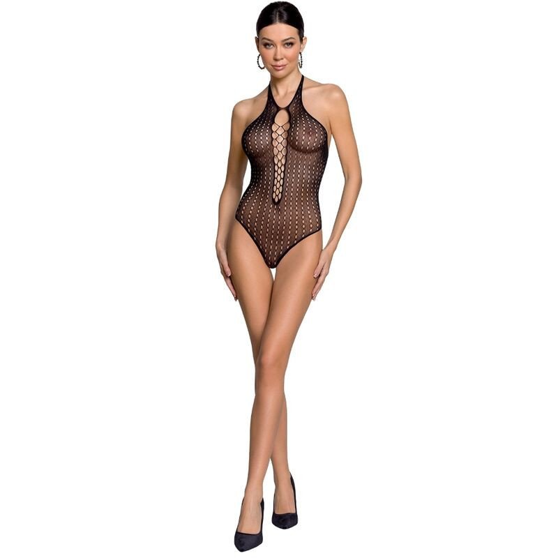 PASIÓN - BODY STOCKING PARA MUJER BS088 NEGRO TALLA ÚNICA